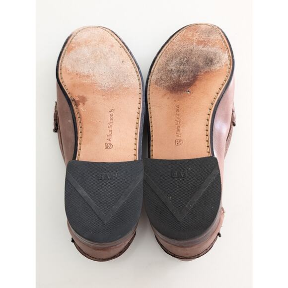 Men's Allen Edmonds Desoto Leather Penny Loafers Size 10B  45601 - Picture 9 of 10